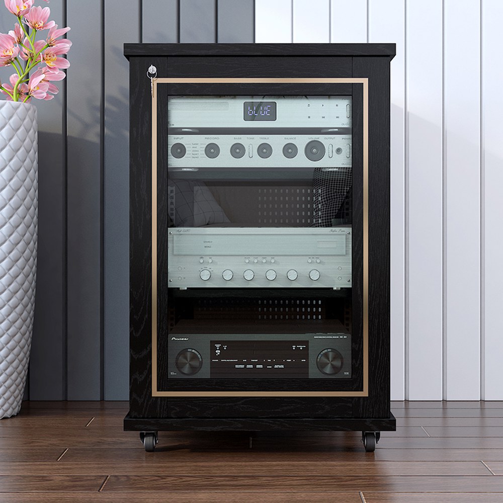 오디오 장식장 철제 오디오장식장 우퍼 오디오장 스피커 스탠드 화이트 월넛 311,400원