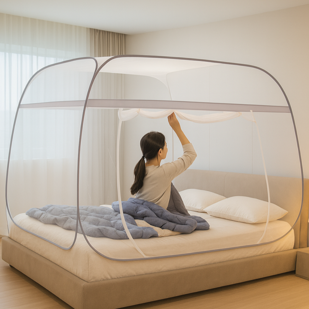 15H 원터치 모기장 침대 텐트 접이식 32,100원