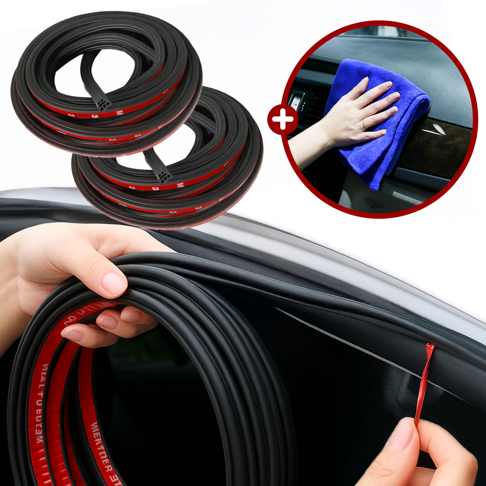 문틈가드 철통같은 풍절음 소음 차단 자동차 고무 몰딩 도어가드 본넷 트렁크 윈드키퍼, 1개, 블랙 30,970원