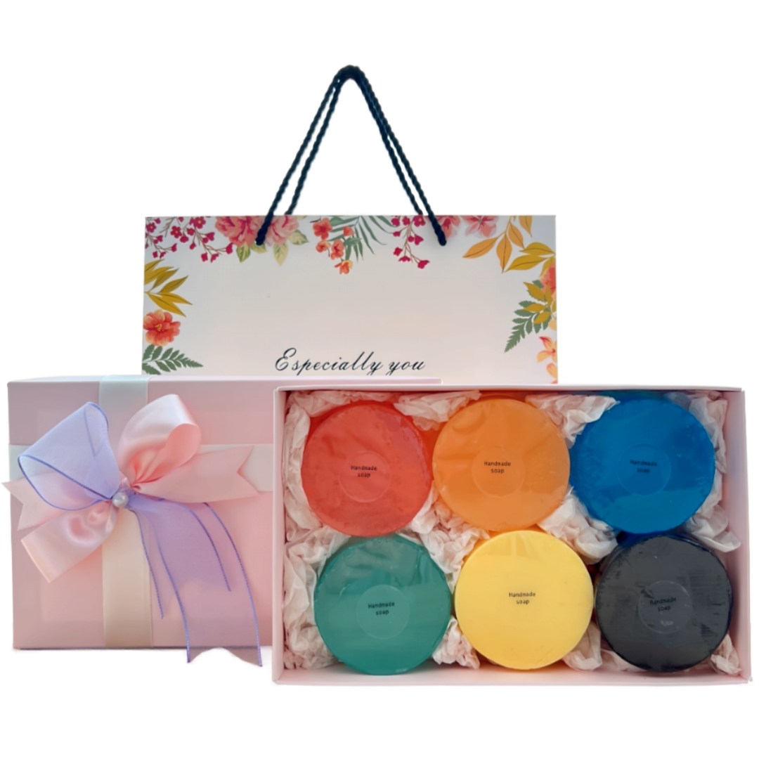 YB맘 수제비누 6종 선물세트+리본포장+쇼핑백, 1세트 24,890원