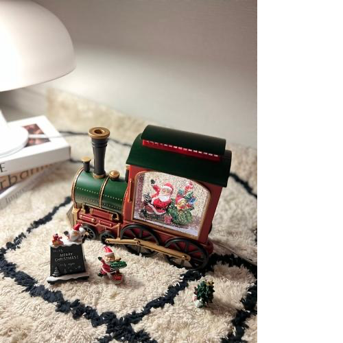 크리스마스 트레인 쇼츠 기차오르골 캠핑 조명 무드등 눈사람 산타 크리스마스 조카선물 스노우볼 59,000원