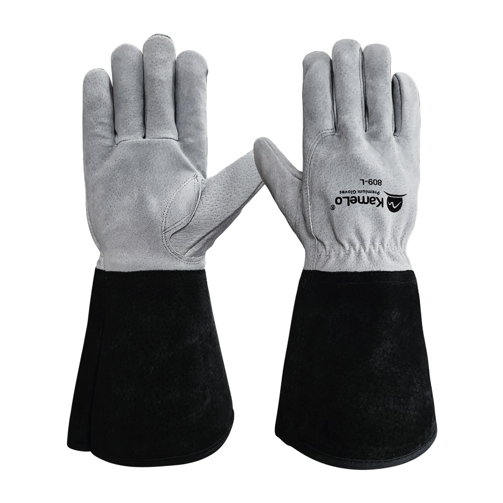 카멜로 알곤용접장갑 809-L 내피유 논슬립 천연가죽 내열 건설 바베큐 캠핑, 1개 8,990원