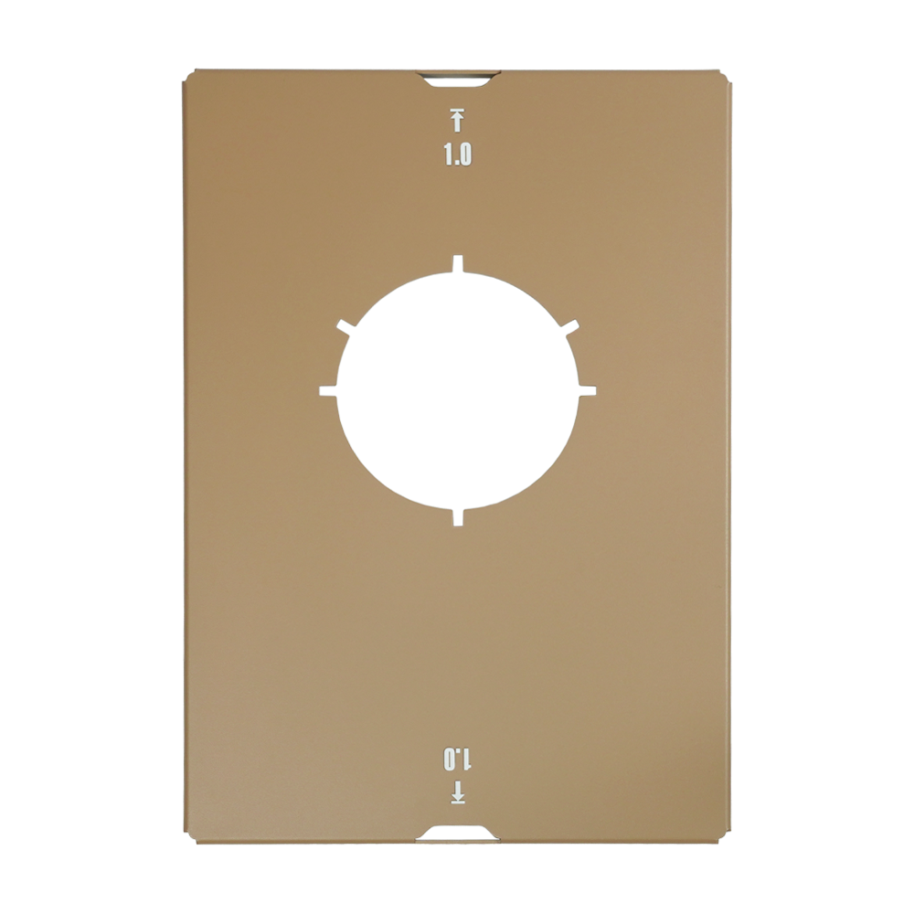 원스위크라이프 캠핑 IGT 테이블 알루미늄 상판 버너 플레이트 1.0 유닛, 1개, 베이지 28,000원