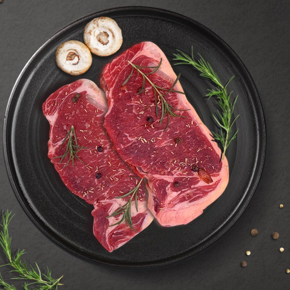 호주산 유기농인증 글래스페드 grassfed 목초 채끝스테이크 500g,1kg, 1개, 1kg 129,000원