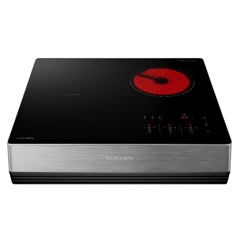 쿠첸 FLEX 하이브리드 레인지 3구 + 스탠드 케이스 150mm 방문설치, CIR-C3F3120DSBE, 빌트인 548,000원