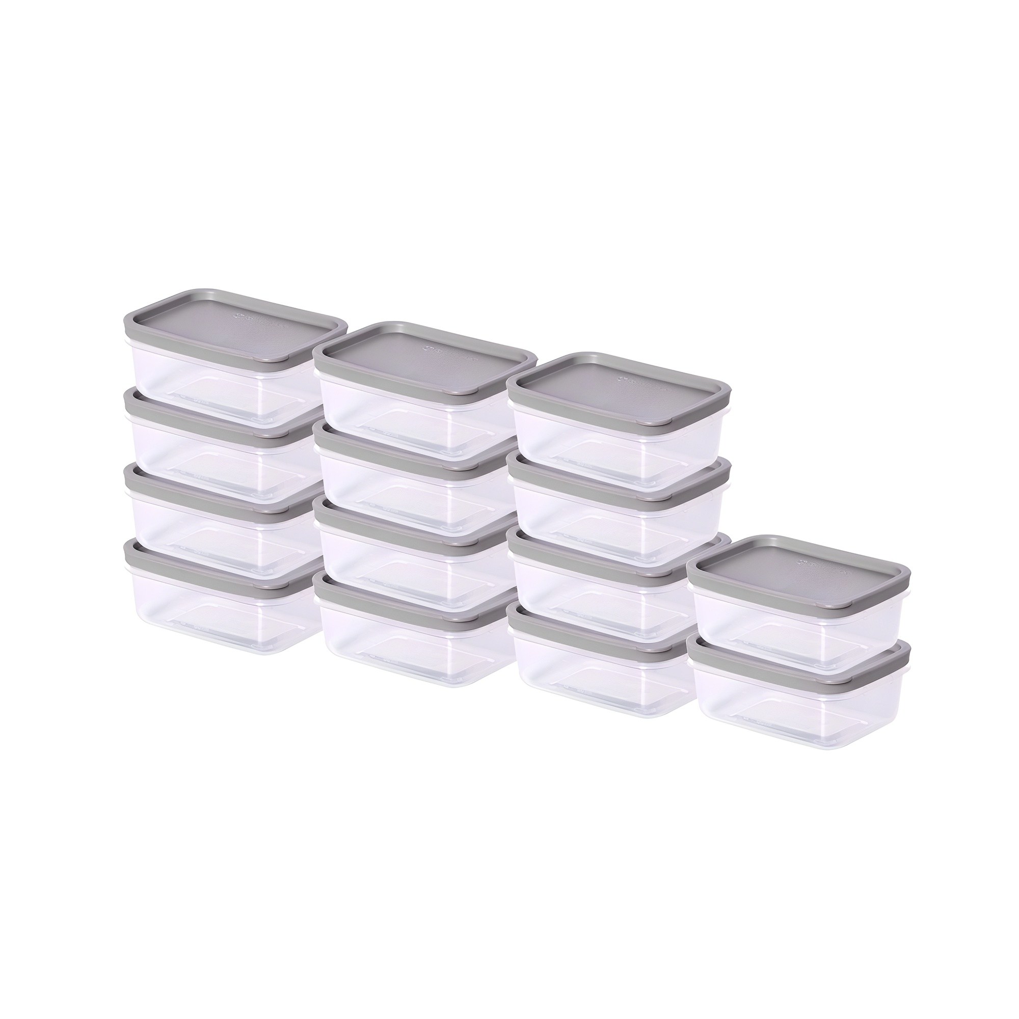 씨밀렉스 냉장고 냉동실 보관 정리 용기 그레이 소 260ml 11,530원