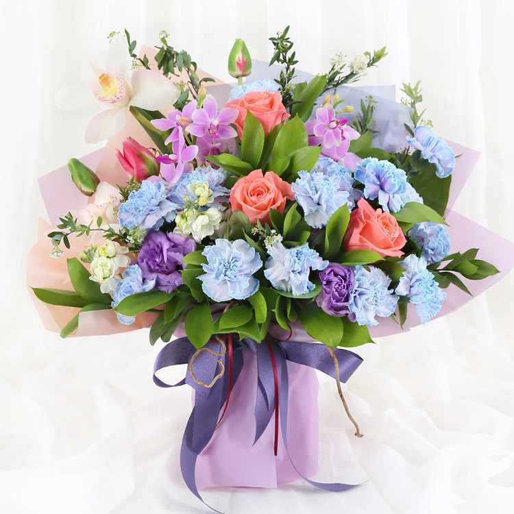 (오늘도착) 99플라워 예쁜 꽃다발 "한번 더 사랑" ST-C648 - 졸업 프로포즈 발표회 입학 당일꽃배달 전국당일배송 생화, 1개, ST-C648 67,900원