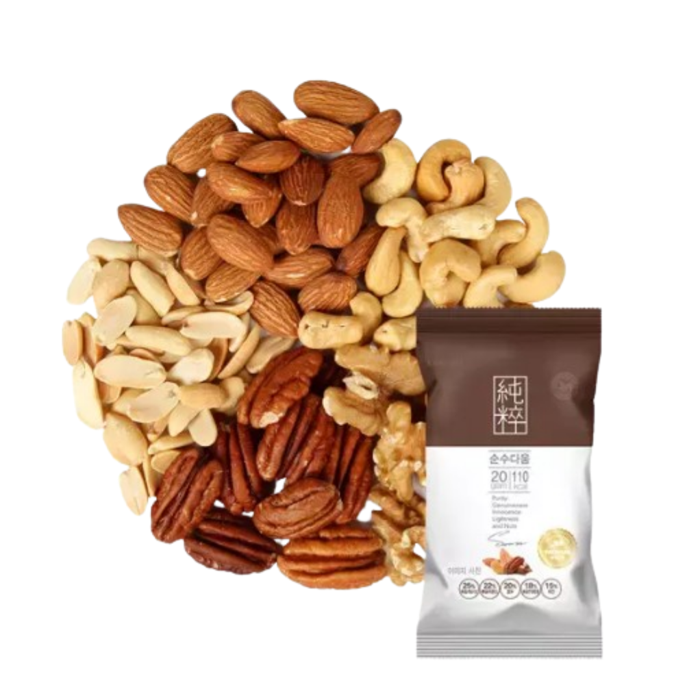 [산과들에] 오직견과 5종 하루견과 순수다움 20g X 100봉 (견과고급간식) 60,900원