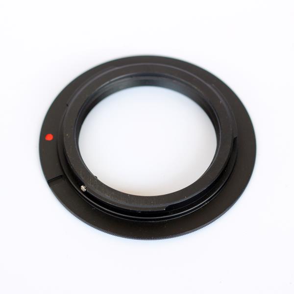 캐논 EOS EF 마운트 어댑터 링 반란군 XSi T1i T2i 1D 550D 60D 50D7D 1000D 용 알루미늄 M42 나사 렌즈 10,200원