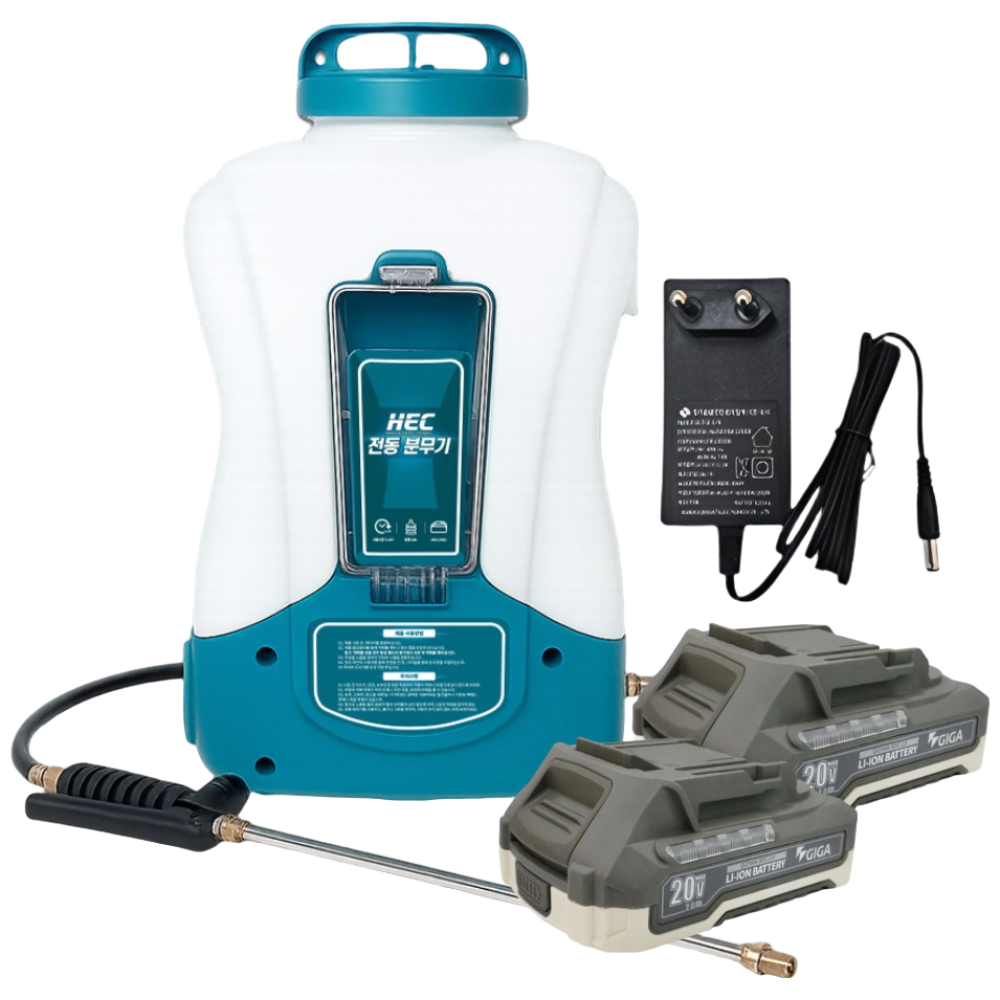 기가 충전식 전동 분무기 20리터 자동 압축 분무기 농약살포기 제초제 살포기 F-20MA 199,000원