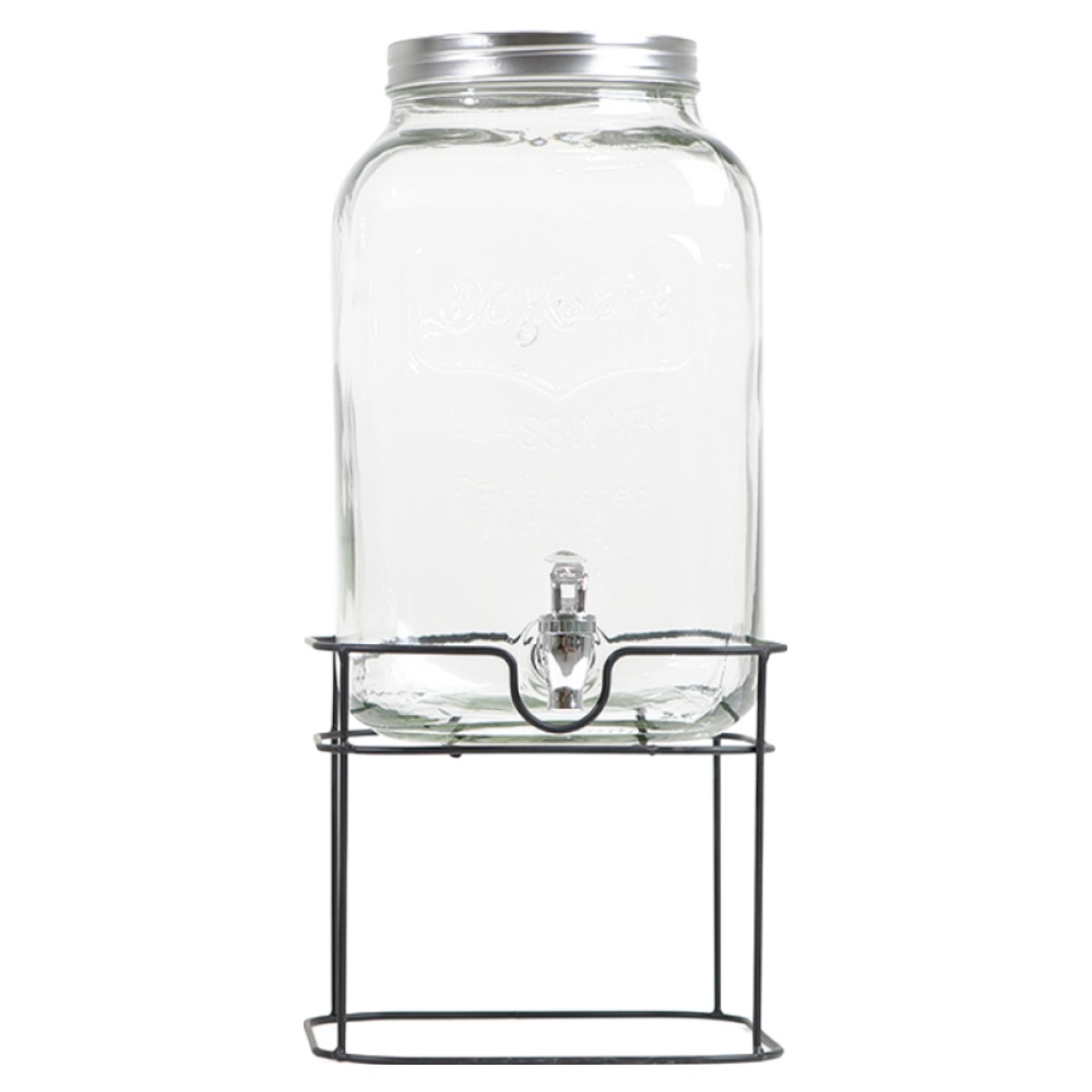 와이어 쥬스 음료 디스펜서 8L 카페 유리, 8L, 1개 18,500원