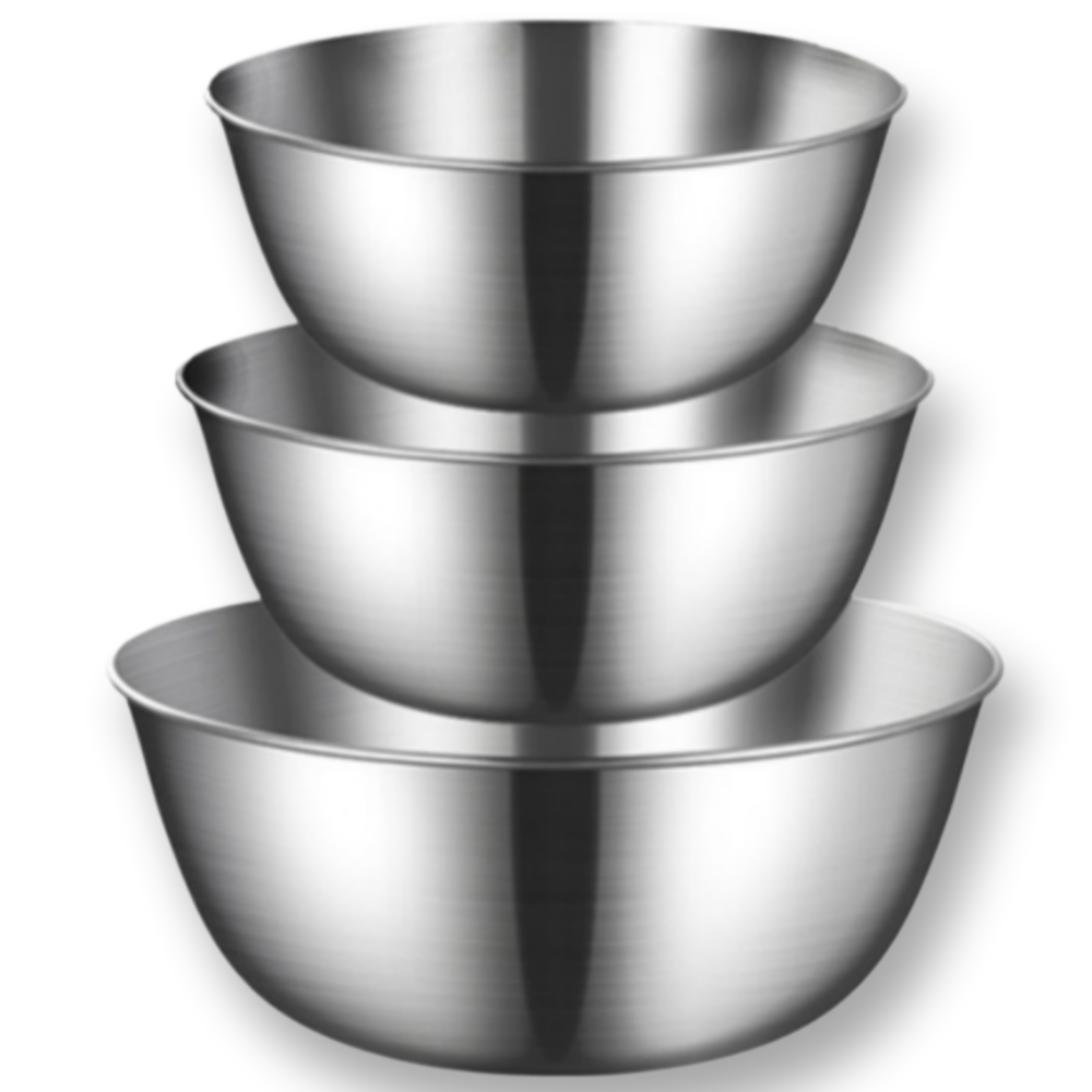 데일리픽 스텐 눈금 믹싱볼 3종 세트, 믹싱볼 17cm + 믹싱볼 19cm + 믹싱볼 25cm, 1세트 8,890원