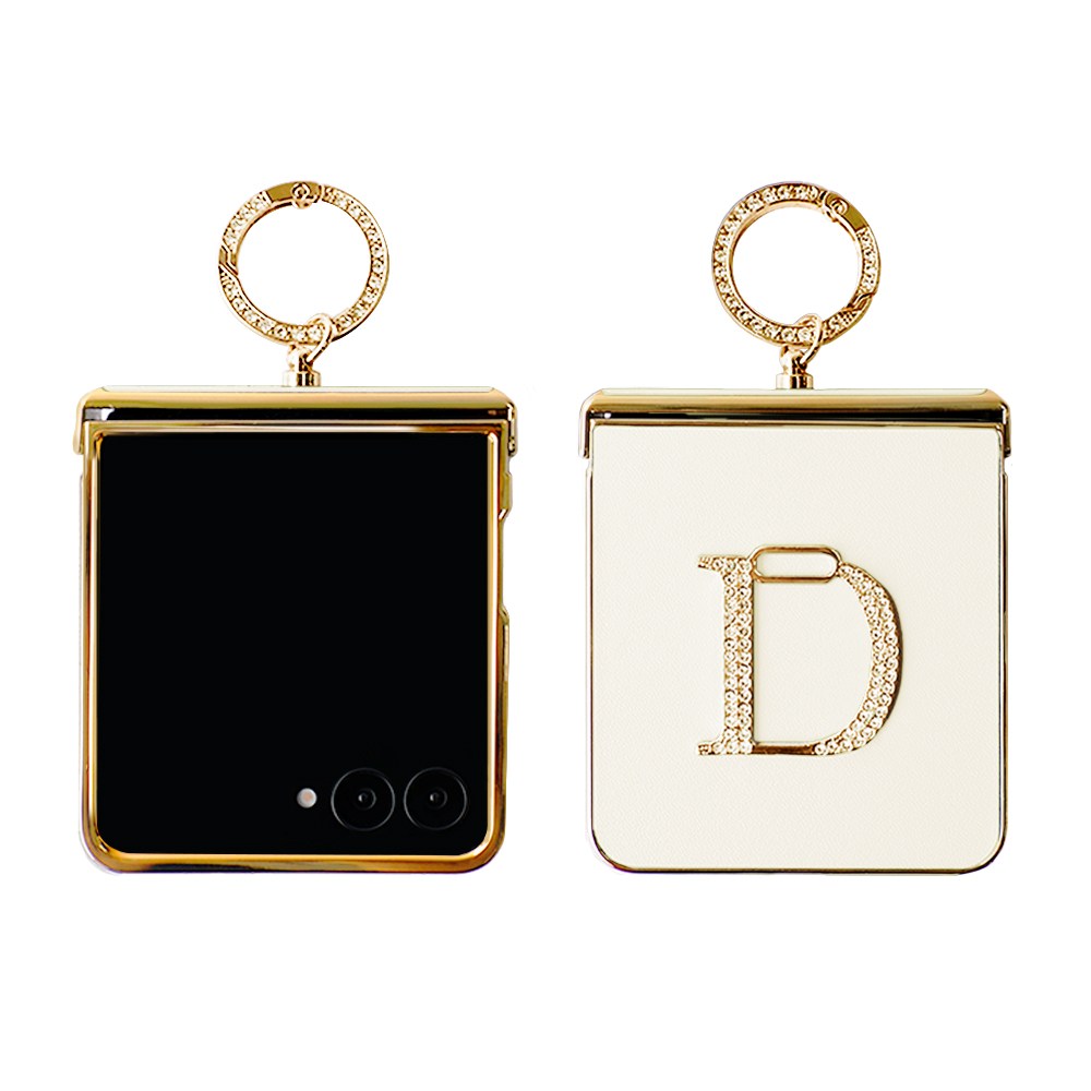 제루크 갤럭시 Z플립 3 4 5 6 7 지플립 힌지보호 핑거링 D로고 골드큐빅 케이스 호환 24,990원