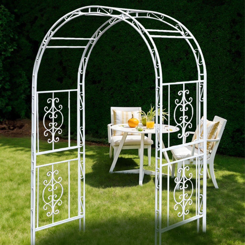 HK sell 럭셔리 정원 철재 가든아치 넝쿨 대문 식물 지지대 펜스 158,000원