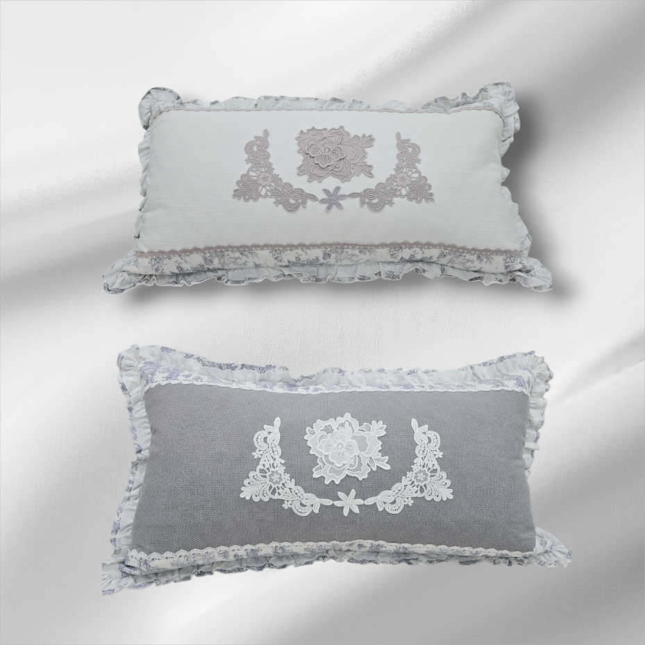 [로떼네]국산 린넨 럭셔리 직등쿠션 대형쿠션 솜포함 1개 60*110사이즈 90,000원