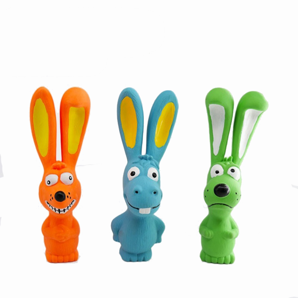 오브펫 강아지 라텍스 삑삑이 공 장난감, 강아지 3종, 1개 8,500원