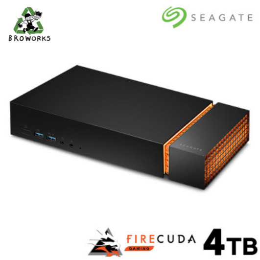 씨게이트 외장하드 4TB FireCuda Gaming Dock 게이밍 HDD, 블랙, 4TB 499,000원