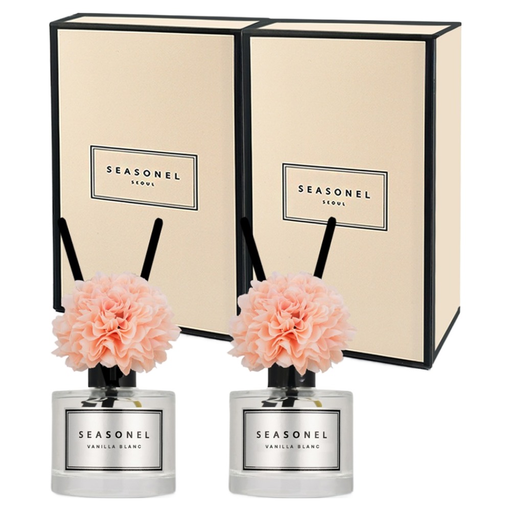 시즈넬 플라워 퍼퓸향 핑크색 메리골드꽃 디퓨저 50ml 선물 세트 18,900원