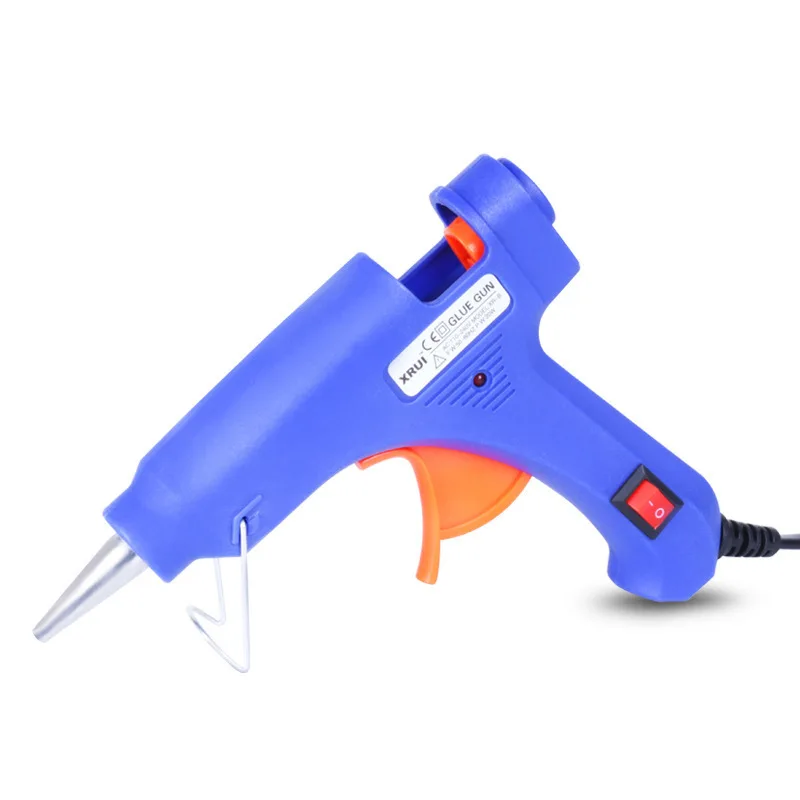 글루건 강력접착제 접착제 미니 20W 핫멜트 DIY 가정용 산업 열 온도 EU 220v 전기 수리 도구 사용 7mm 스틱 8,900원