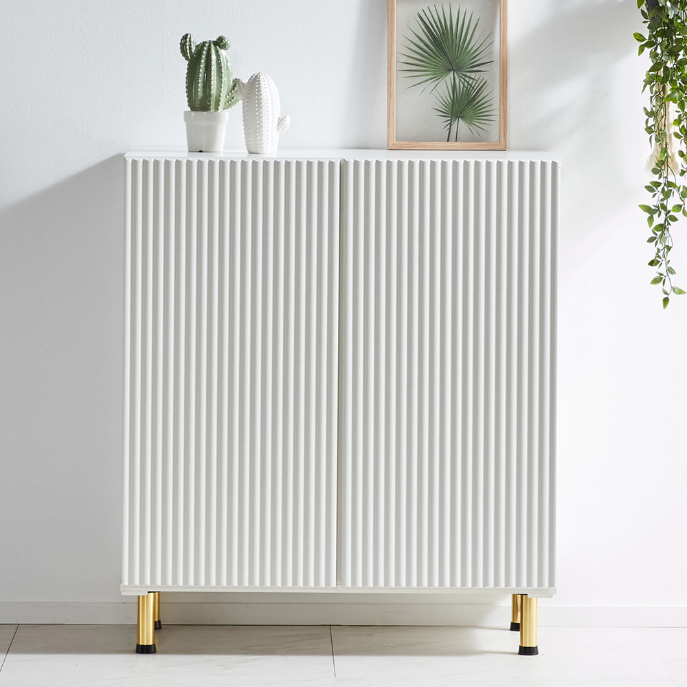 우아미 가구 베르 템바보드 다용도 높은 수납장 800 방문설치, 화이트 172,000원