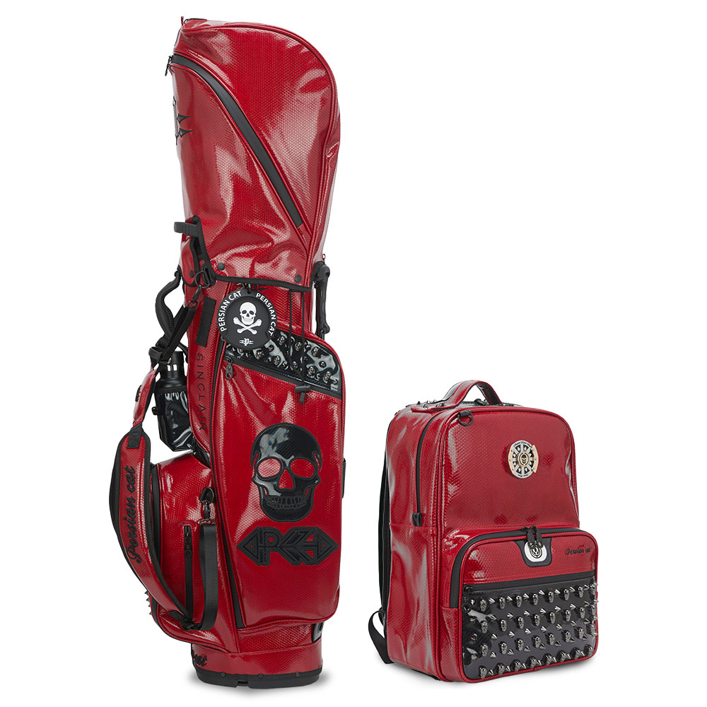 [페르시안캣 공식몰]페르시안캣골프 023 레드 스탠드백 (홀로그램 후드커버) (자사브랜드 텀블러) 증정 910,000원