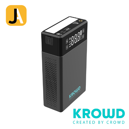 크라우드 휴대용 점프스타터 JS-12A 12V 공기압충전 자동차 화물 트럭 긴급시동 점프, 1개 185,000원