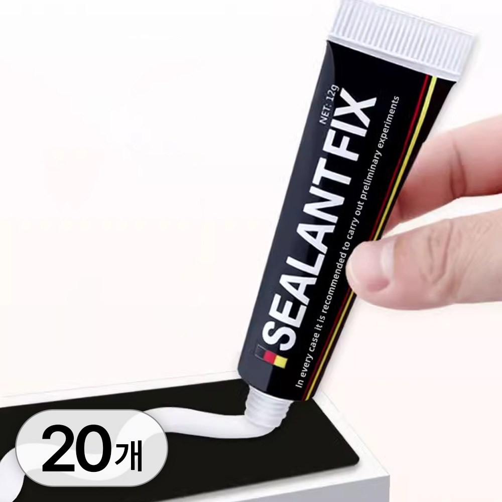 투데이리빙 20개 세트 강력 접합제 실란트 픽스 욕실 화장실 주방 산업 목공 다용도 무타공 에폭시 초강력 접착 9,800원