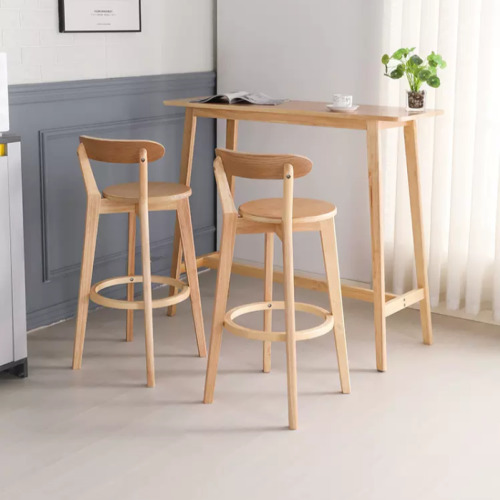 코지테일러 원목 아일랜드 식탁 의자 네이처 홈바의자 바텐의자 B117, 월넛, 1개 63,900원