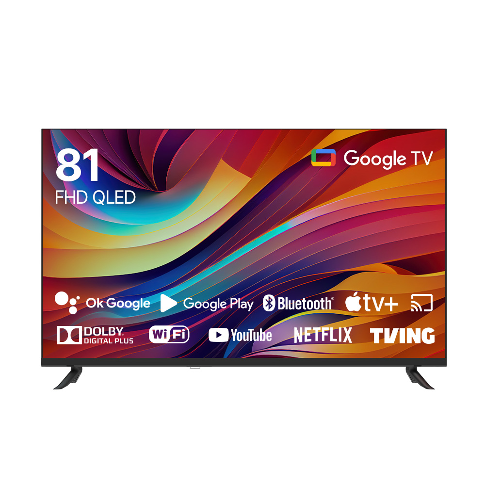 큐빅스 블랙에디션 81cm 32인치 FHD QLED TV 구글 스마트 티비 에너지1등급 고화질티비, 고객직접설치, 벽걸이형, GAT321FHDQ, 81cm(32인치) 219,000원