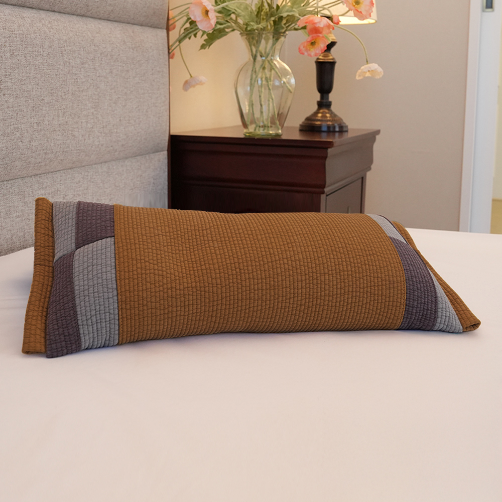 숙면예감 국내산 피그먼트 패치형 메밀 베개, 황토, 1개 18,000원