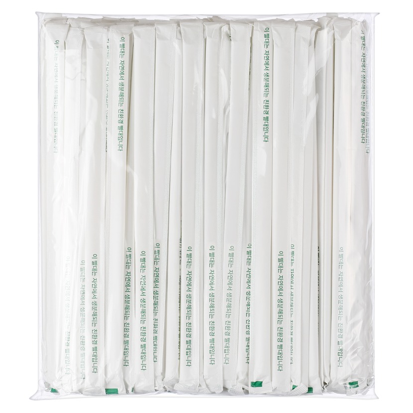 더필 벤티 생분해 친환경 일회용 일자형 빨대 25 x 0.7cm 9,500원