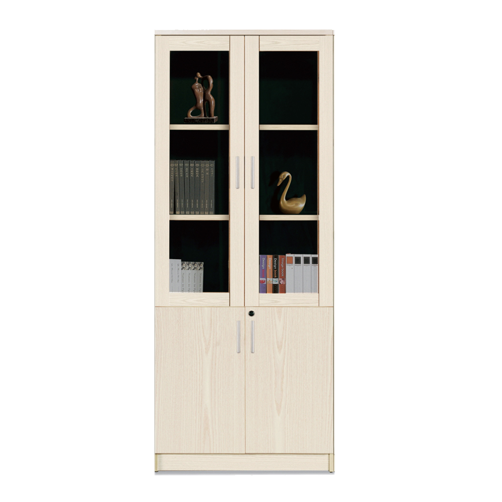 레이첼 모던중역 서재거실 반유리장식장 - 파스텔, 단품 371,800원