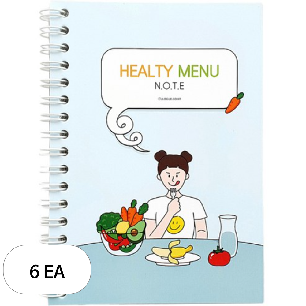 제이로그 건강한 생활습관 식단 노트 A6 70,580원