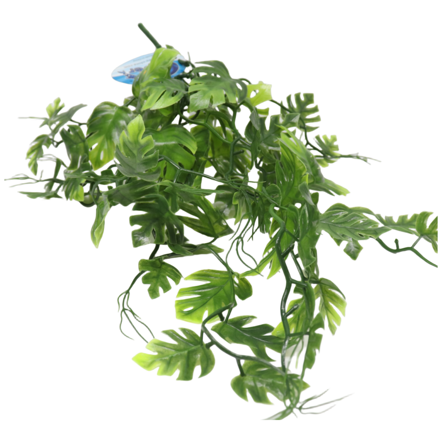 인조식물다발 몬스테라잎 큐방 흡착식 파충류 은신처 사육장 사육장꾸미기 테라리움, 1개 7,000원