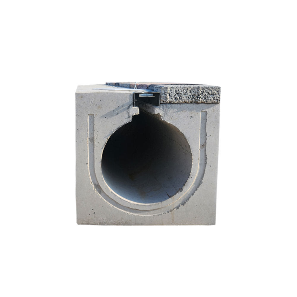 사각수로관 B형 단차형 콘크리트 우수 배수로관 철제 그레이팅 포함 165,000원