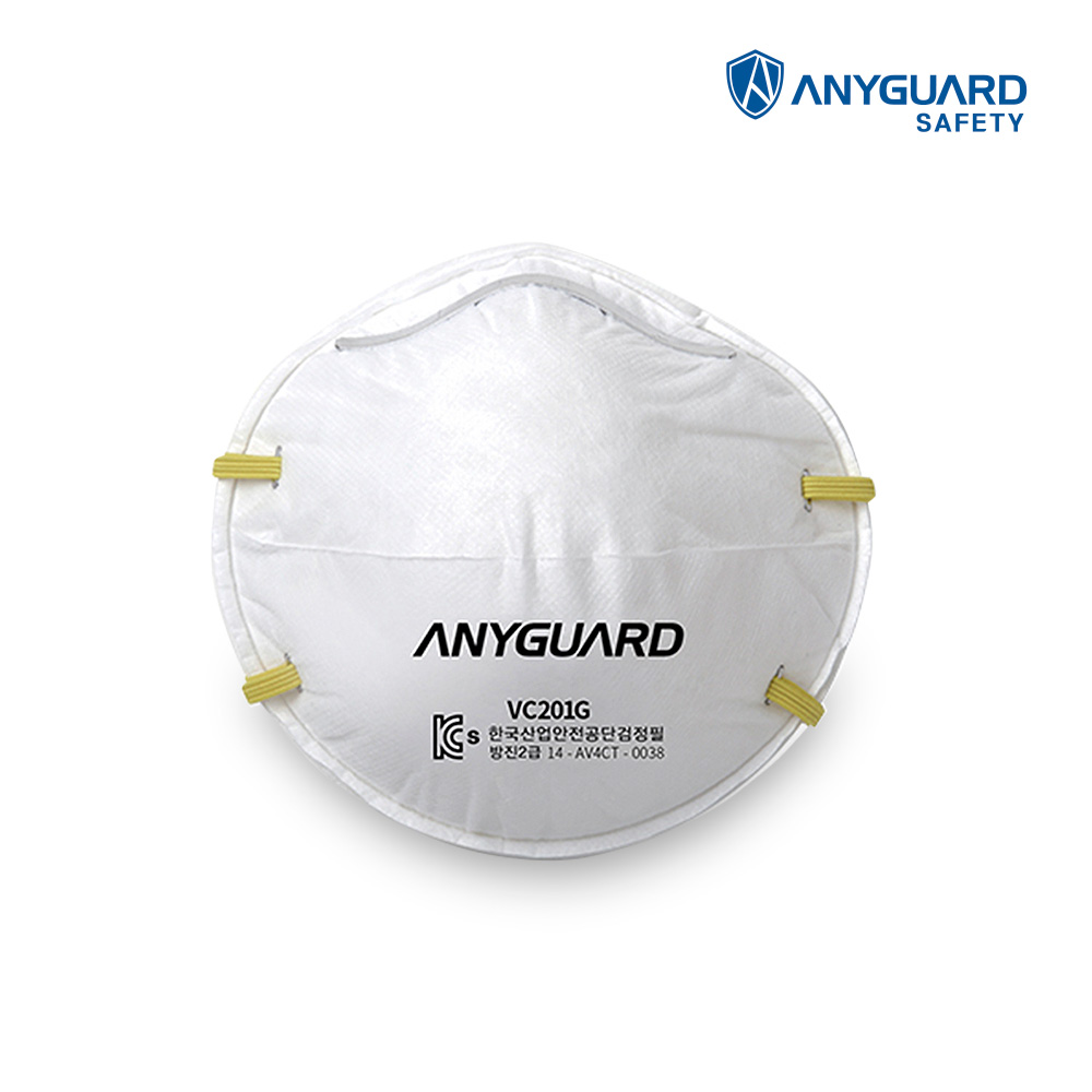 애니가드 방진마스크 일반형 2급 VC201G 450원