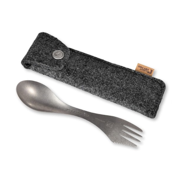 [LIGHT MY FIRE] 스웨덴 오리지널 티타늄 스포크 키트(케이스 포함) Sweden Original Titanium Spork Kit 34,200원