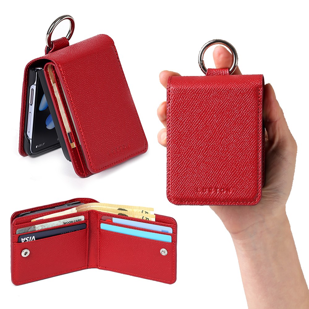 루스톤 피렌체 천연소가죽 지폐 카드 갤럭시 Z플립 5 6 7 지갑형 케이스 49,800원