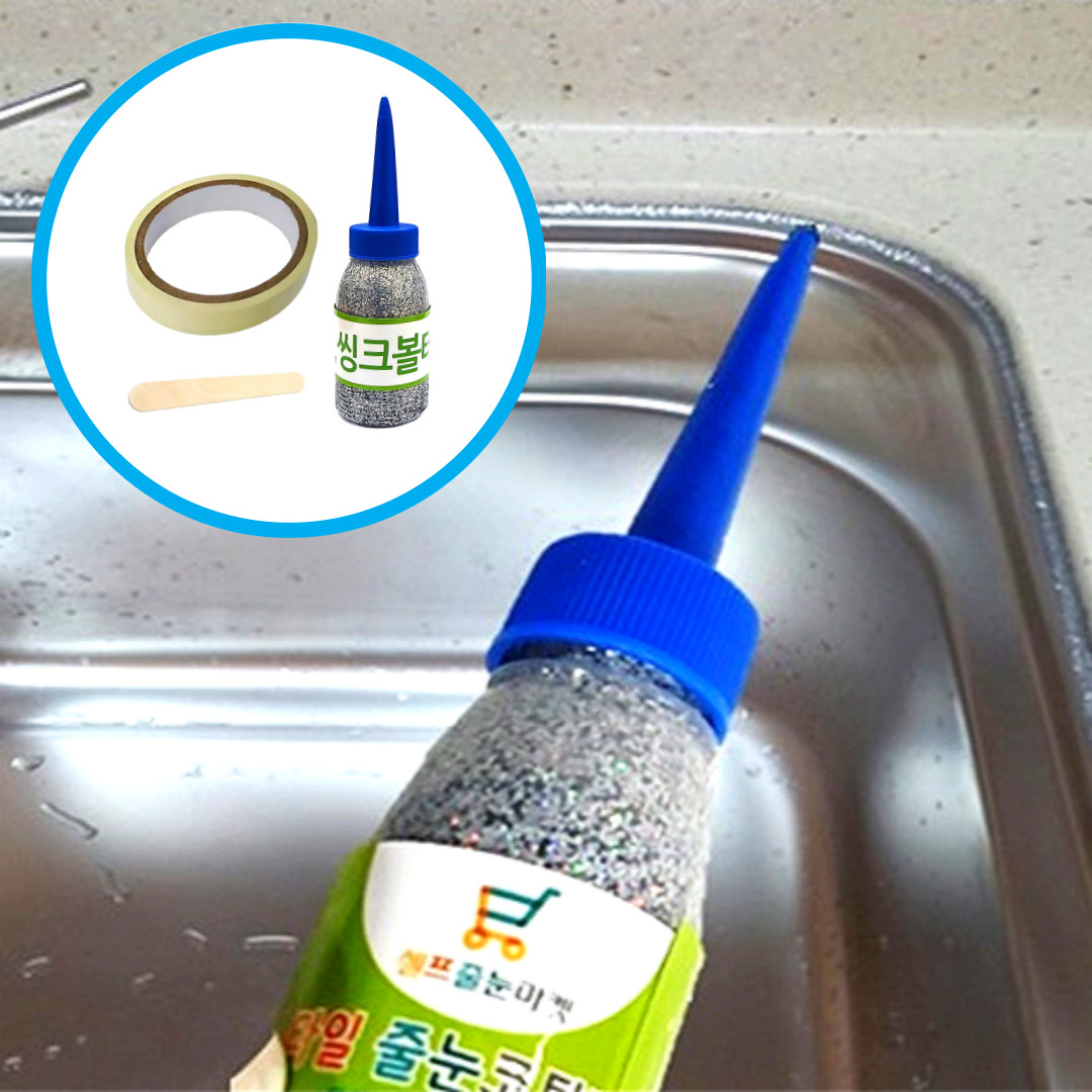 매직스토리 줄눈실리콘 실버펄 일액형 싱크볼 세면대 벽면 테두리보수제 틈새메꿈제, 1개 7,500원