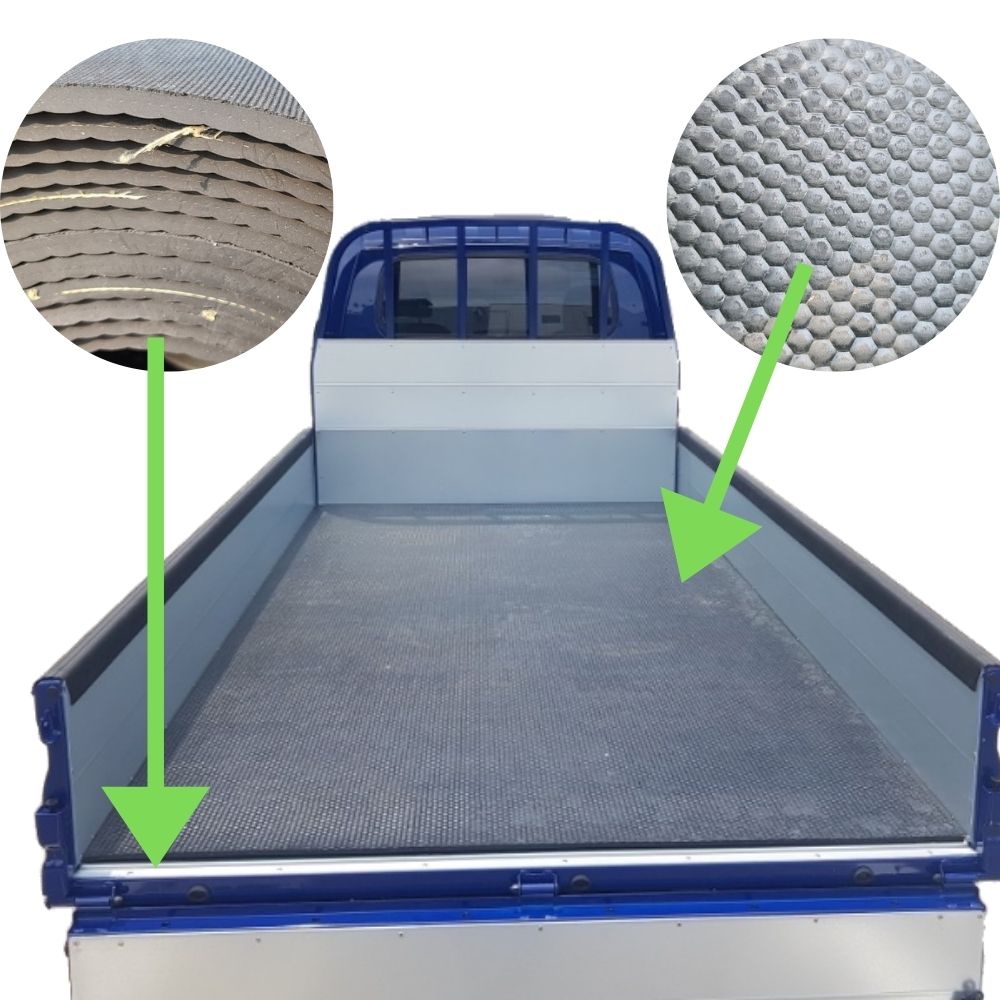 봉고 더블캡 장축 적재함 고무판 고급형 160x187cm 1톤트럭 봉고적재함, 1개 238,690원