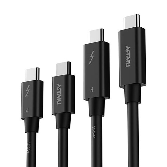 아트박스/아트뮤 인텔 인증 썬더볼트4 100W 40Gbps 케이블 2m 119,600원