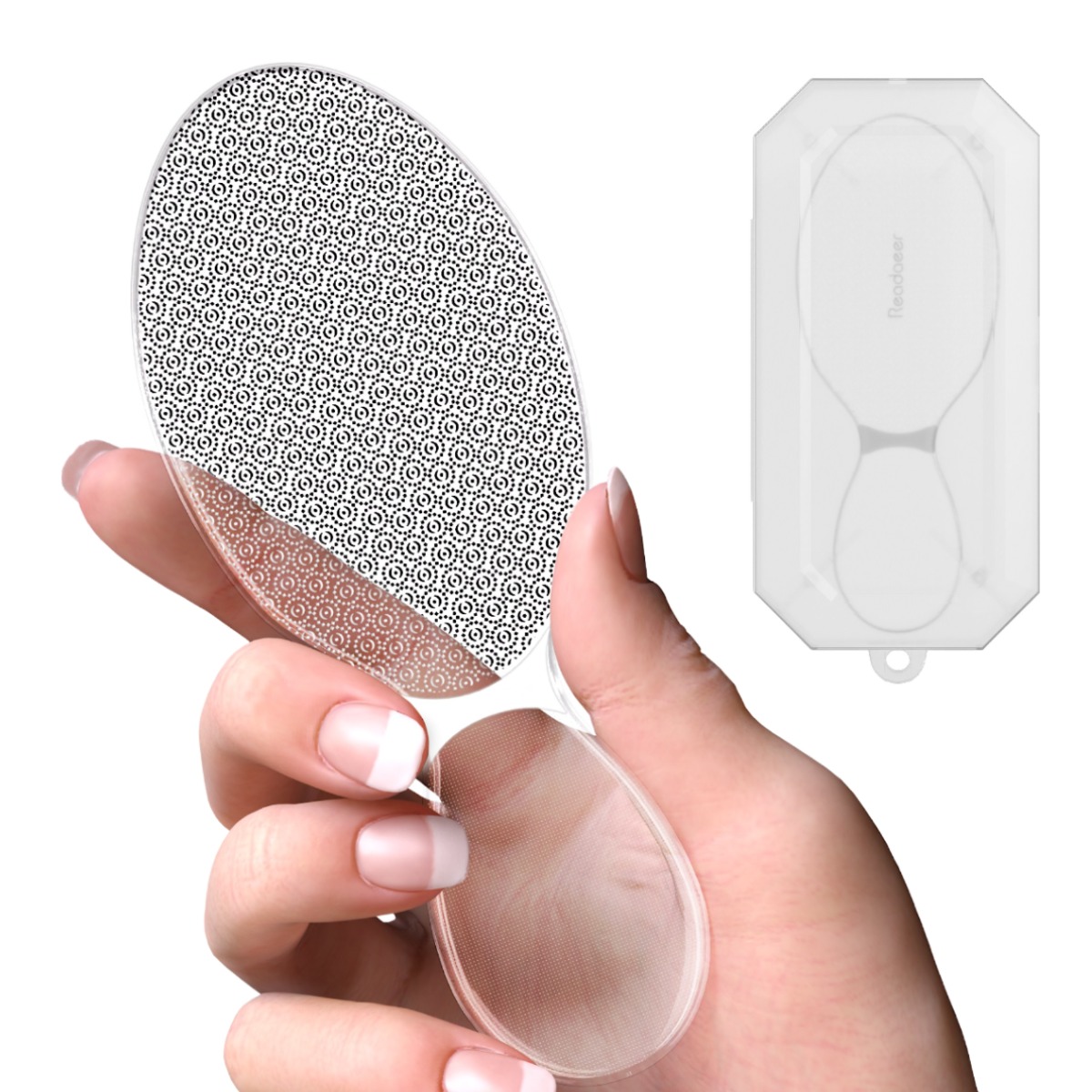 Readaeer 바리이뻐 글라스 풋케어 발 각질제거기, 1개 8,900원