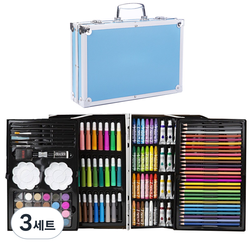 코코쥬 145P 미술도구 4단케이스 풀세트 65,000원