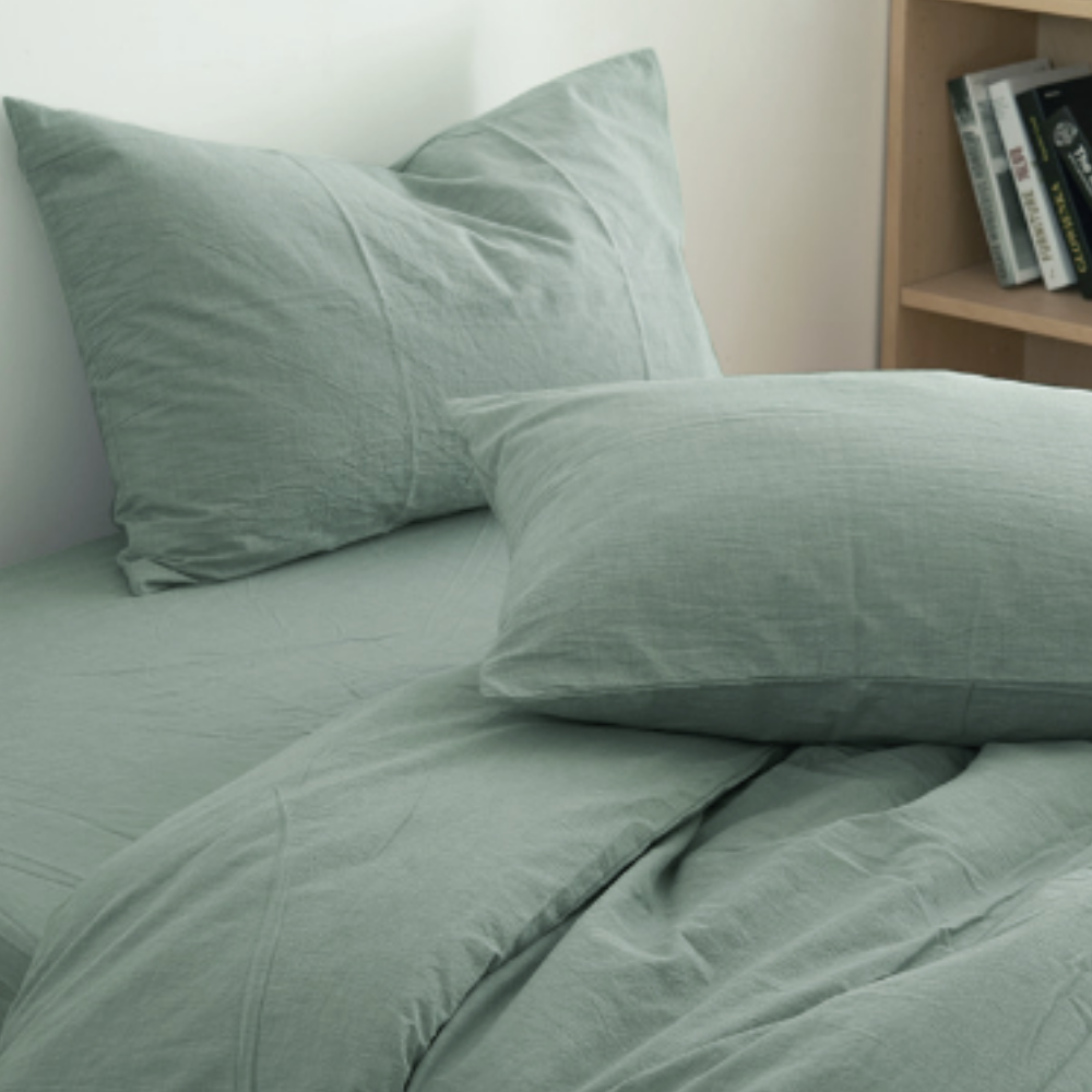 웨이모션 내추럴 워싱 100% 순면 사계절 프리미엄 호텔식 베개 커버 19,900원