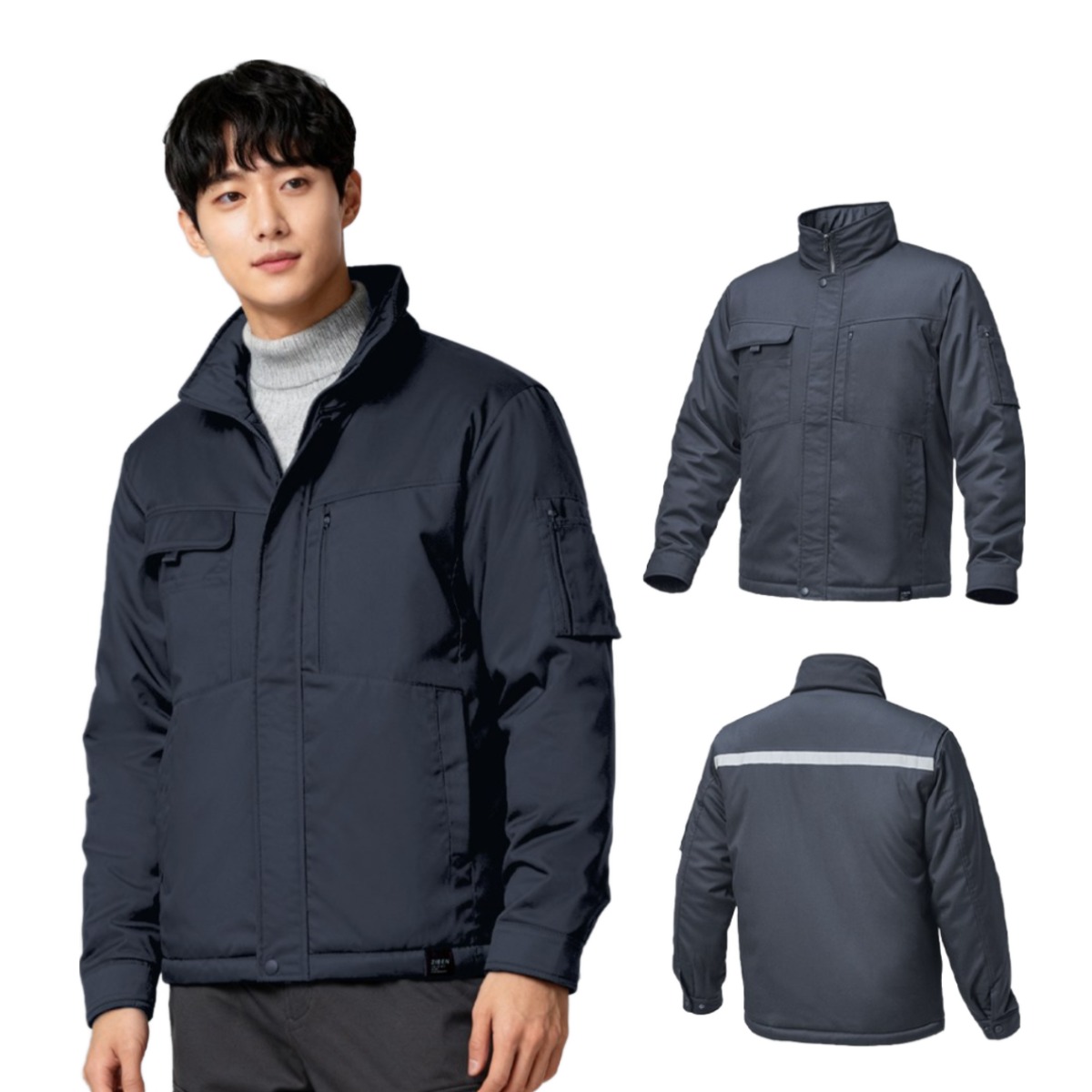 ZIBEN 동계 작업복 점퍼 근무복 패딩 워크웨어 ZB-J2454 82,000원