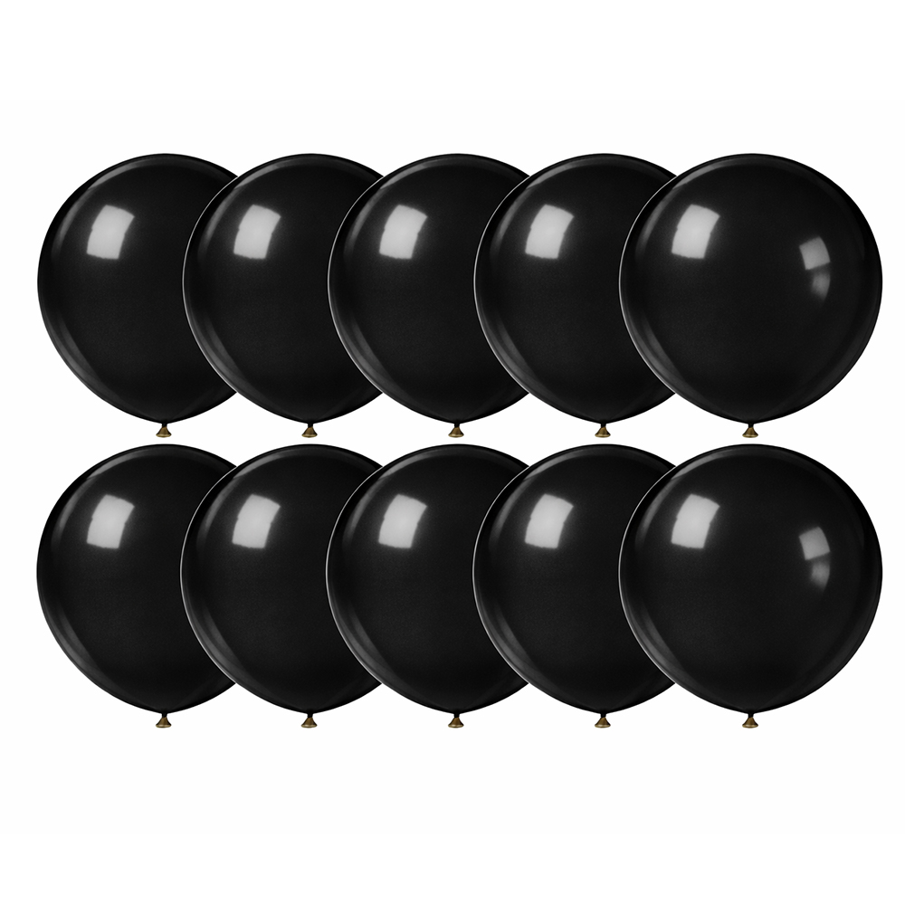 파티메이커스 45cm 파티용 대형 풍선 세트, 10개, 블랙 8,900원