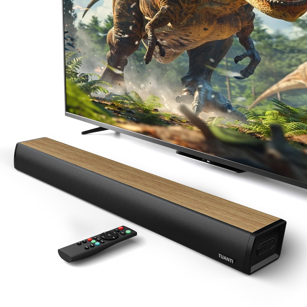 TUANTI 서브우퍼내장 2채널 100W 고출력 ARC USB DAC 기능탑재  블루투스 스피커 tv사운드바 84,990원