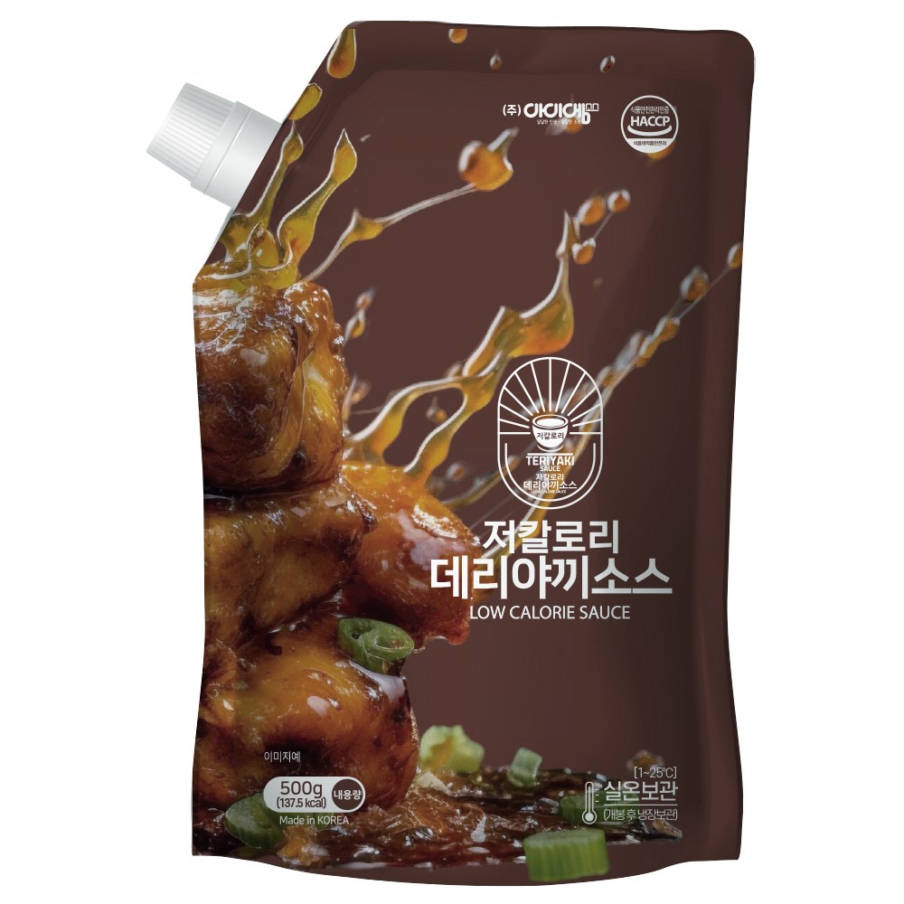 아이엠소스 저칼로리 데리야끼소스, 1개, 500g 13,800원