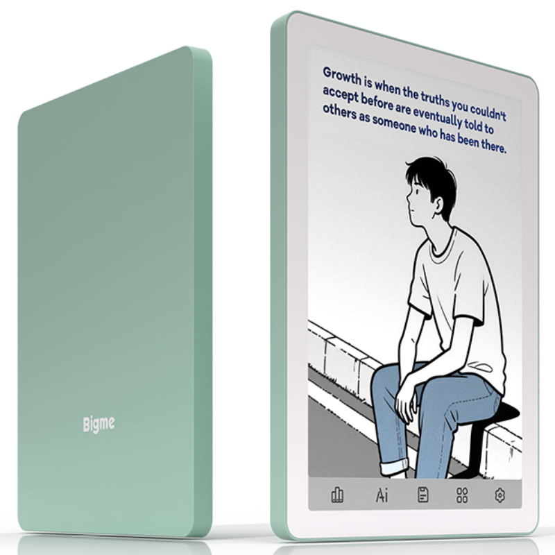 Bigme빅미 B6 전자책 리더 6인치 전자잉크 전자책 36단계 전면 조명 4+64GB 안드로이드 14 OS 내장 구글 플레이 전자책 리더 태블릿, green, 1개, Bigme B6 299,000원