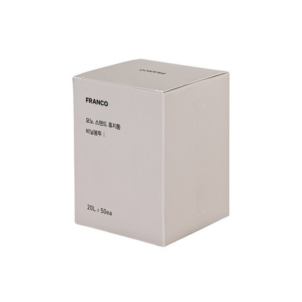 프랑코 모노스탠드 휴지통 비닐봉투20L(50매) 14,440원